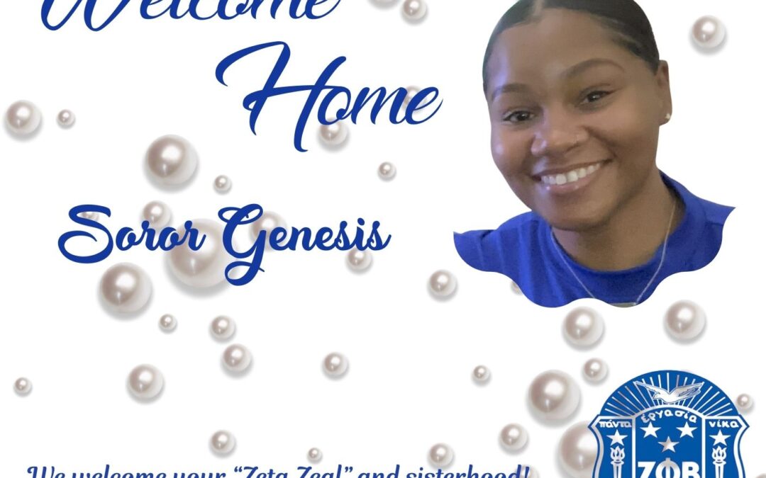 Welcome Home, Soror McWhorter!