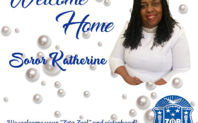 Welcome Home, Soror Tarpeh-Holder!